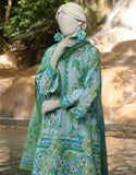 Junaid Jamshaid 2PC-JLAWN-S-JDS-25-1061 Multicolor Lawn Embroidered Shades Of Summer 2025