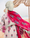 Junaid Jamshaid 2PC-JLAWN-S-JDS-25-1065 Pink Lawn Embroidered Shades Of Summer 2025
