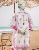 Junaid Jamshaid 2PC-JLAWN-S-JDS-25-1068 White Lawn Embroidered  Shades Of Summer 2025