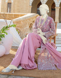 Junaid Jamshaid Peach Organza 3 PC JJPW-S-JPS-24-3924 Casuals Eid Prets Collection 2024