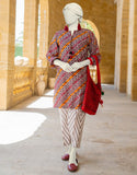 Junaid Jamshaid Multicolor 2 PC | JLAWN-S-JST-24-1658 Casuals Eid Prets Collection 2024