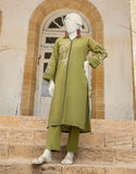 Junaid Jamshaid Olive Green 2 PC | JLAWN-S-JST-24-1663 Casuals Eid Prets Collection 2024