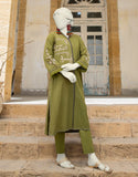 Junaid Jamshaid Olive Green 2 PC | JLAWN-S-JST-24-1663 Casuals Eid Prets Collection 2024