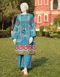 Junaid Jamshaid Blue 2PC | JLAWN-S-JST-24-1684 Eid Ul Adha Lawn Collection 2024