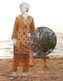 Juniad Jamshaid Multicolor Lawn Printed 2PC-JLAWN-S-JST-25-2006-S Summer Pret 2025