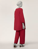 Junaid Jamshaid JST262303S Maroon Spring Lawn 2026