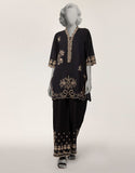 Junaid Jamshaid JST262315S Black Spring Lawn 2026