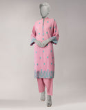 Junaid Jamshaid JST262354U Pink Spring Lawn 2026