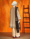 Junaid Jamshaid 3PC-JJLS-W-JWU-24-1730 White Jacquard Handwoven Shades Of Summer 2025