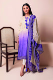 L22109 Purple Khaadi Online Spring Summer 2022
