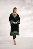 Dhanak FW24DA-2616 Dark Green Velvet Drop II 2024