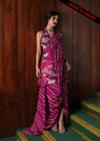 Crimson Dilruba - Plum Eid Prints 2026