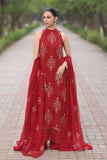 Bareeze Moon Light-01-Red Winter Formal Collection 2025