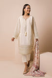 Md22101 White Khaadi Online Spring Summer 2022