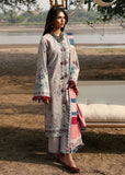 Sadaf Fawad Khan Pastel grey Winter Shawl Collection 2025
