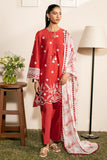Cross Stitch Scarlet Garden Emb Lawn Mahiri 2025