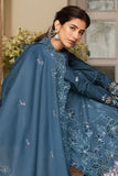 Cross Stitch Aqua Cobalt Eid Lawn Collection 2025
