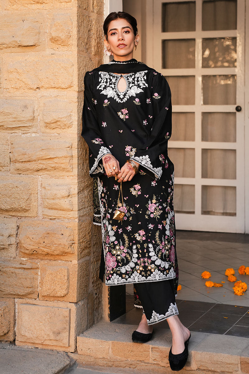Cross Stitch Vintage Rose Eid Lawn Collection 2025