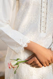 Cross Stitch Ivory Glint Emb Lawn Mahiri 2025