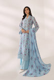 Bareeze Printed PR1684 Ferozi Monsson Summer Lawn 2024