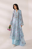 Bareeze Printed PR1684 Ferozi Monsson Summer Lawn 2024