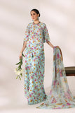 Bareeze Printed PR1689 Ferozi Monsson Summer Lawn 2024