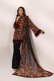 Bareeze Printed PR1690 Black Monsson Summer Lawn 2024