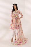 Bareeze Printed PR1692 Yellow Monsson Summer Lawn 2024