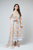 Bareeze Printed PR1716 Yellow Monsson Summer Lawn 2024