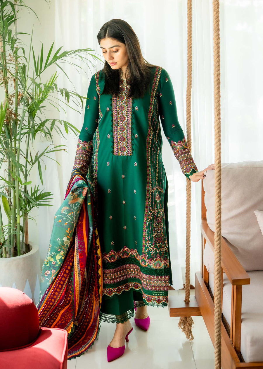 Zoha Lawn Unstitched | Kanwal Malik