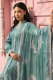 Cross Stitch Teal Grace Premium Lawn 2025