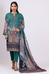 Alkaram Online Ss-15-22 Teal Spring Summer 2022 - Pakistani Branded Clothes