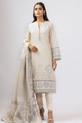 Alkaram Online Ss-17-22 Cream Spring Summer 2022 - Pakistani Branded Clothes