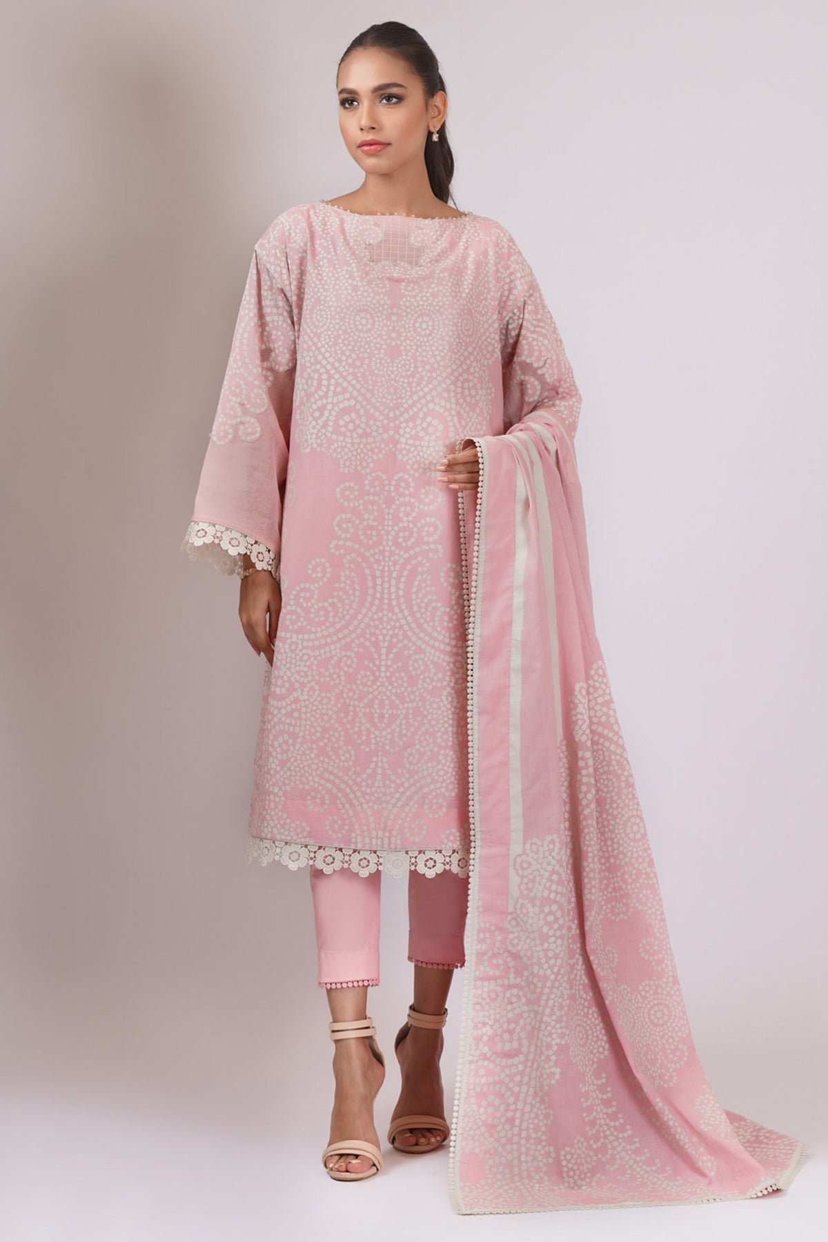 Alkaram Online Ss-19-22 Pink Spring Summer 2022 - Pakistani Branded Clothes