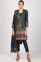 Alkaram Online Ss-3.1-22 Black Spring Summer 2022 - Pakistani Branded Clothes