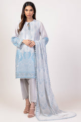 Alkaram Online Ss-5.1-22 Grey Spring Summer 2022 - Pakistani Branded Clothes