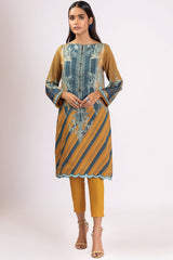 Alkaram Online Ss-52-22 Mustard Spring Summer 2022 - Pakistani Branded Clothes