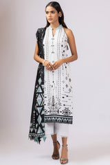 Alkaram Online Ss-54.1-22 White Spring Summer 2022 - Pakistani Branded Clothes