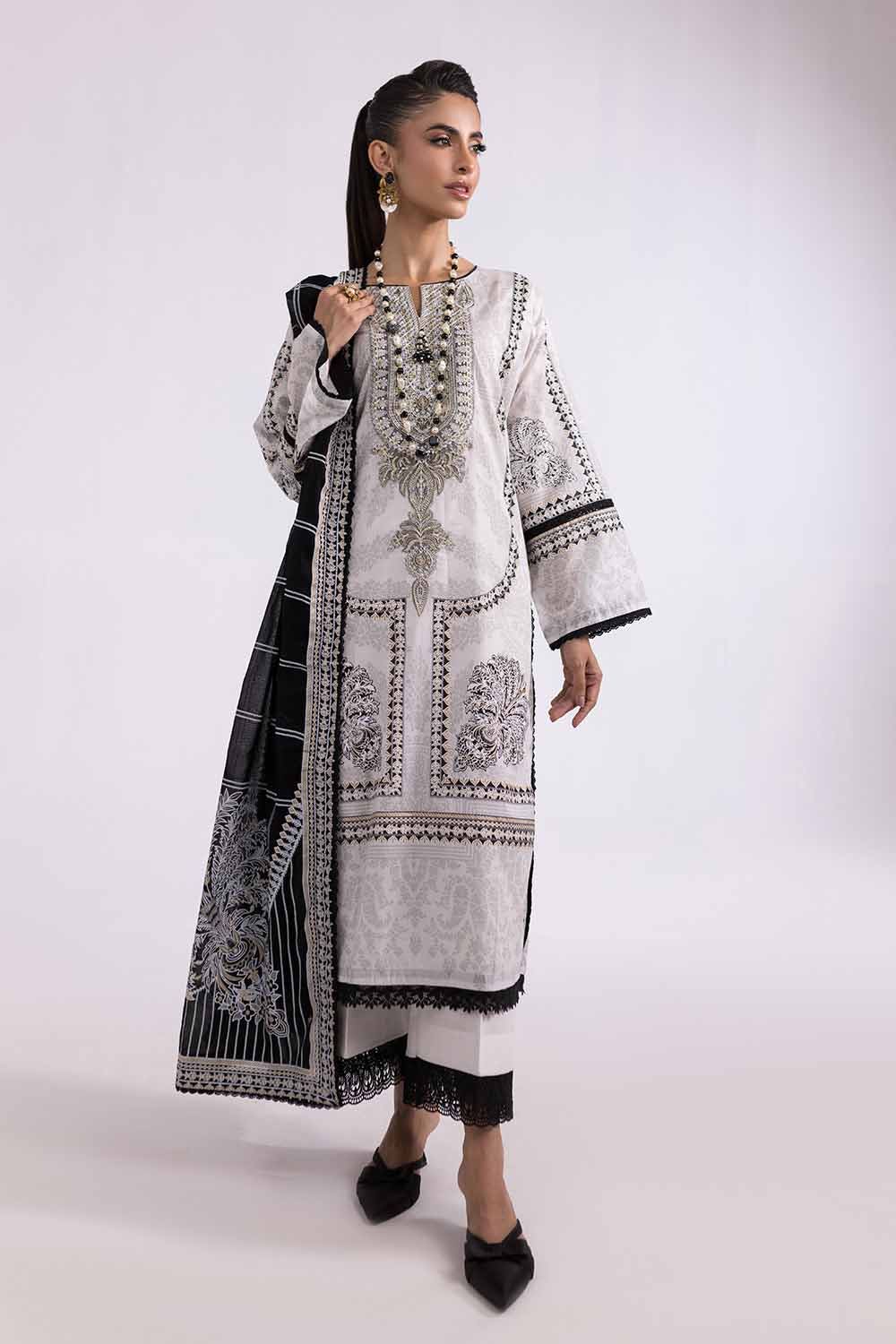 Gul Ahmed TCE-42004 Mid Summer Luxe 2024