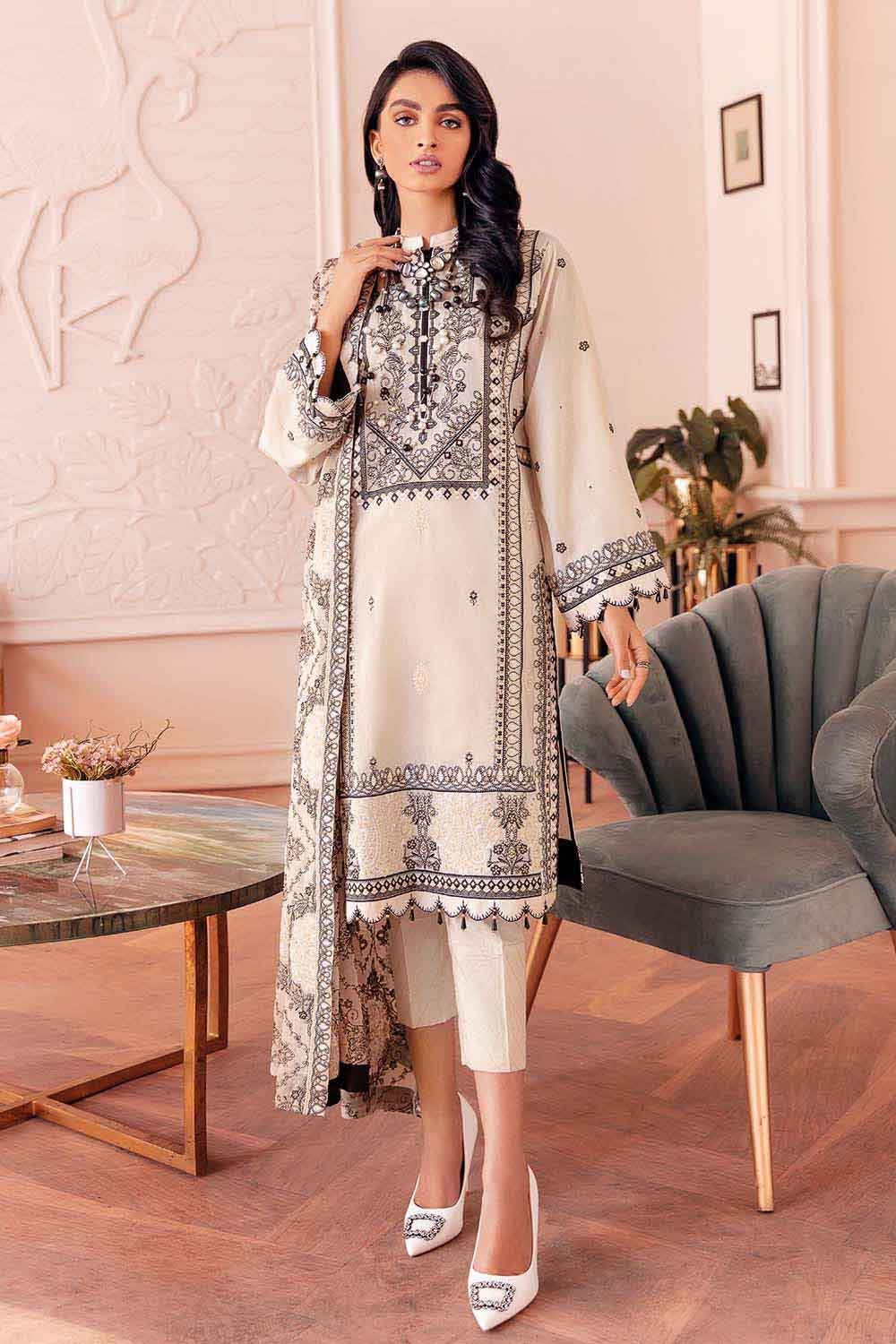 PM-426 Gul Ahmed Online Premium Lawn Chiffon 2022