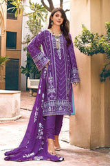 PM-12018 Gul Ahmed Online Premium Lawn Chiffon 2022