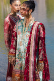 Sana Safinaz V241-006-3CP Winter Shawl Collection 2024