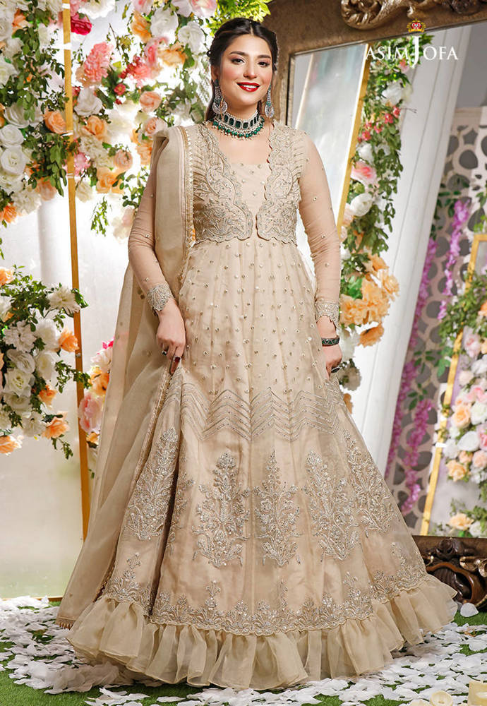 asim jofa party wear dresses Asim Jofa Chiffon PartyWear Dress