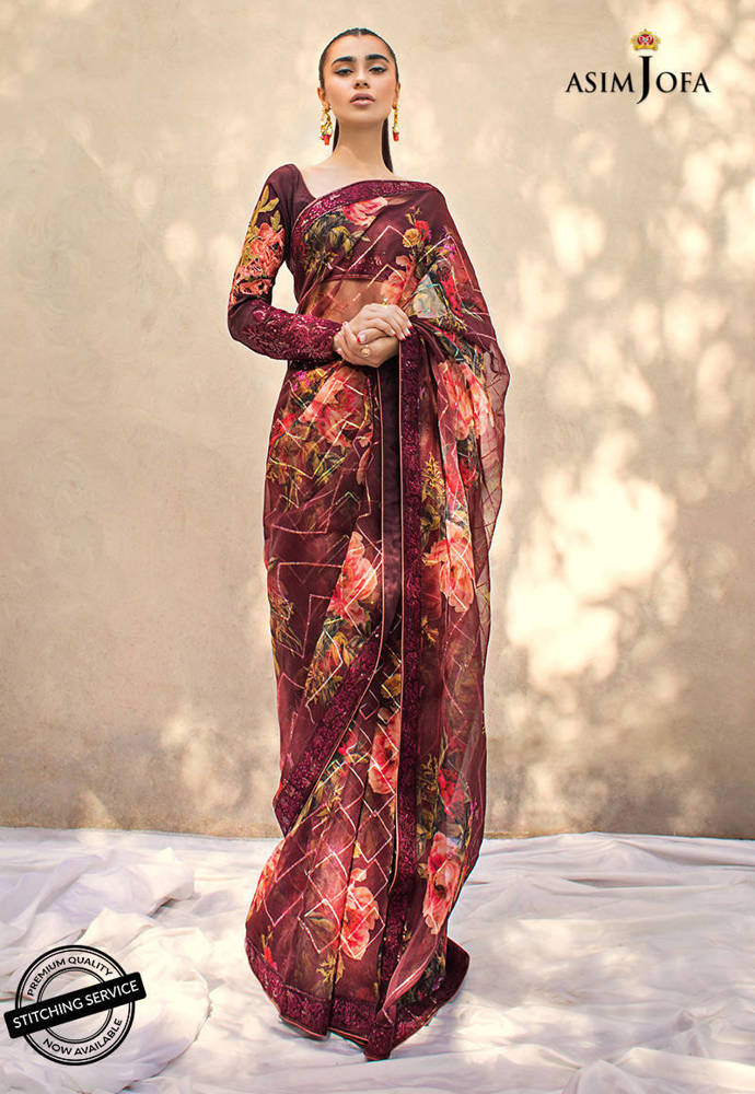 Asim Jofa AJLE-07 Eid Chiffon 2021