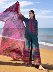 Zainab Chottani Tropic Lush 3A Tahra Lawn 2022