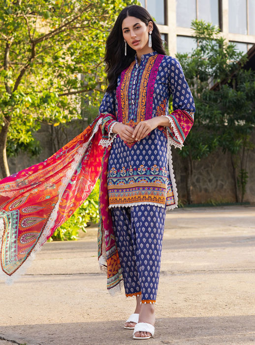 Zainab Chottani Ethnic Blaze 5A Tahra Lawn 2022