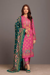 Bonanza Satrangi Rose Bloom Lawn Collection Vol 1