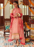 Farah Talib Aziz Marissa Tangerine Shirt And Dupatta Tim Tim Luxe Silk Pret 2