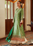 Farah Talib Aziz Rina Green Shirt And Dupatta Tim Tim Luxe Silk Pret 2