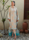 Farah Talib Aziz Mindi Beige Shirt And Dupatta Tim Tim Luxe Silk Pret 2